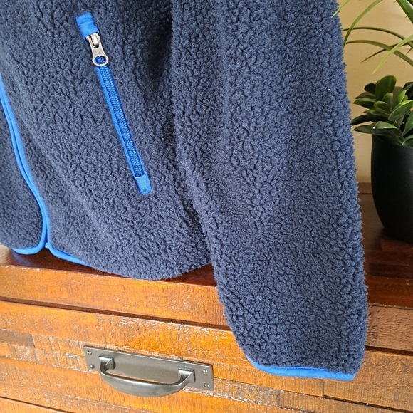 Sierra Designs Full Zip Fleece Women's XS Shepra Zip Jacket Blue NWT - Picture 8 of 12